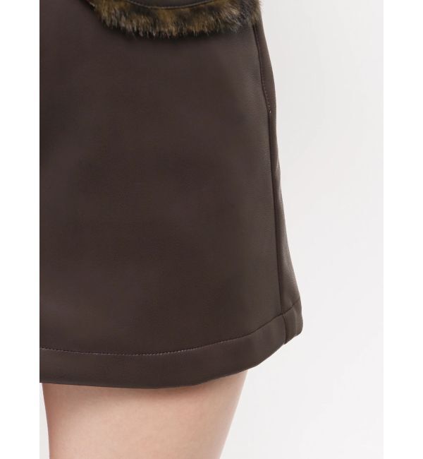 EMODA「ドッキングボックスミニスカート」|スカート|