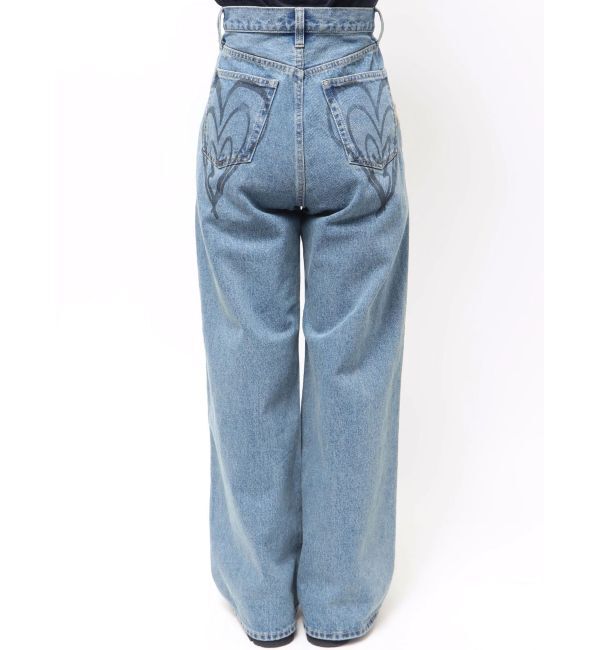 EMODA「バックグラフィティルーズジーンズ」|デニム|