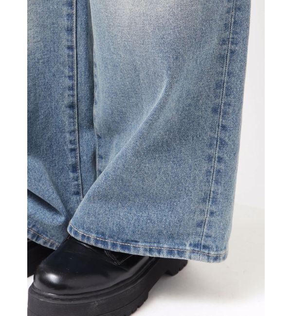 EMODA「バックグラフィティルーズジーンズ」|デニム|