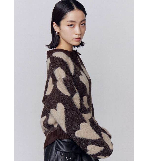 EMODA「スキッパーワイドシャギーニット」|ニット・セーター|