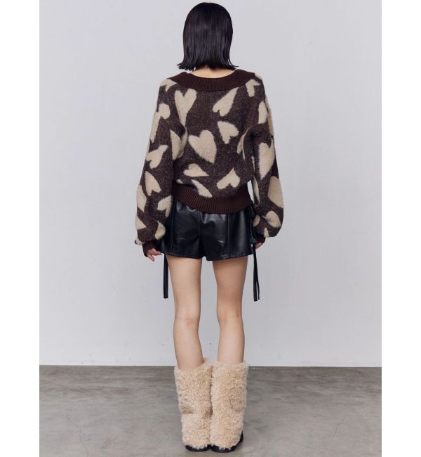 EMODA「スキッパーワイドシャギーニット」|ニット・セーター|