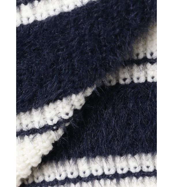 EMODA「スキッパーワイドシャギーニット」|ニット・セーター|