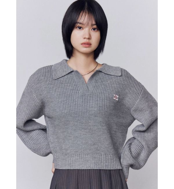 EMODA「スキッパーワイドシャギーニット」|ニット・セーター|