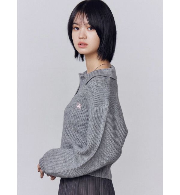 EMODA「スキッパーワイドシャギーニット」|ニット・セーター|