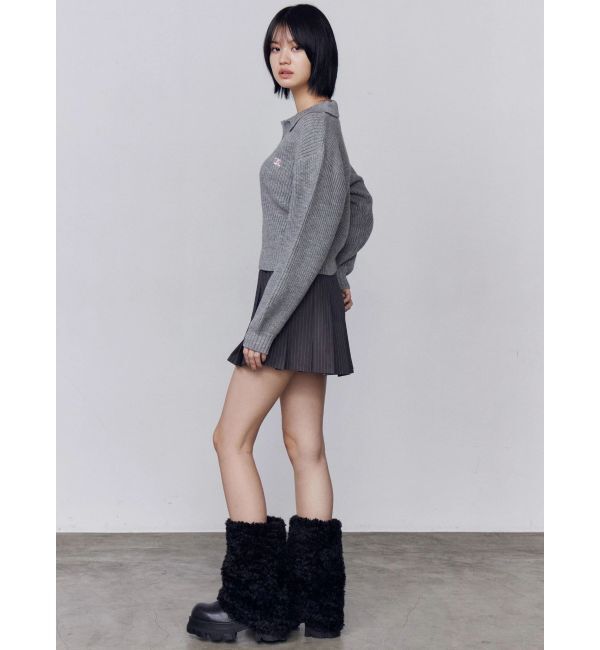 EMODA「スキッパーワイドシャギーニット」|ニット・セーター|