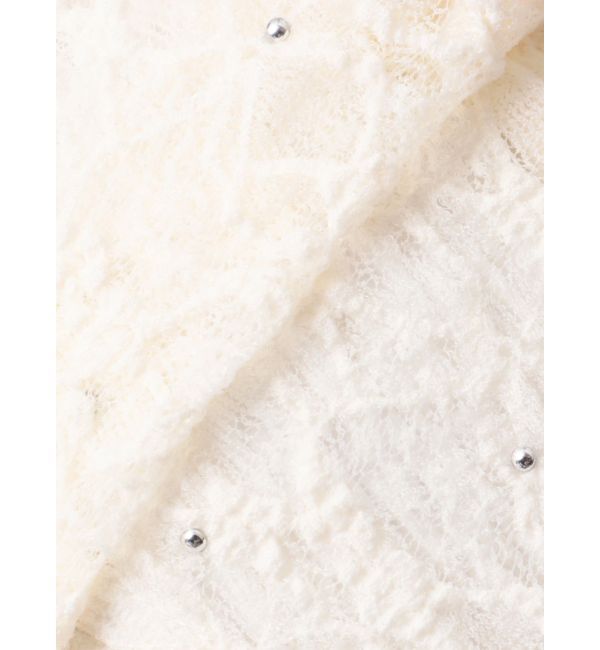 EMODA「ドットラッフルフリルクロップトップ」|Tシャツ・カットソー|