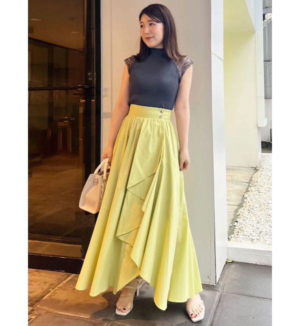 MERCURYDUO「ランダムフレアアシメスカート」|スカート|