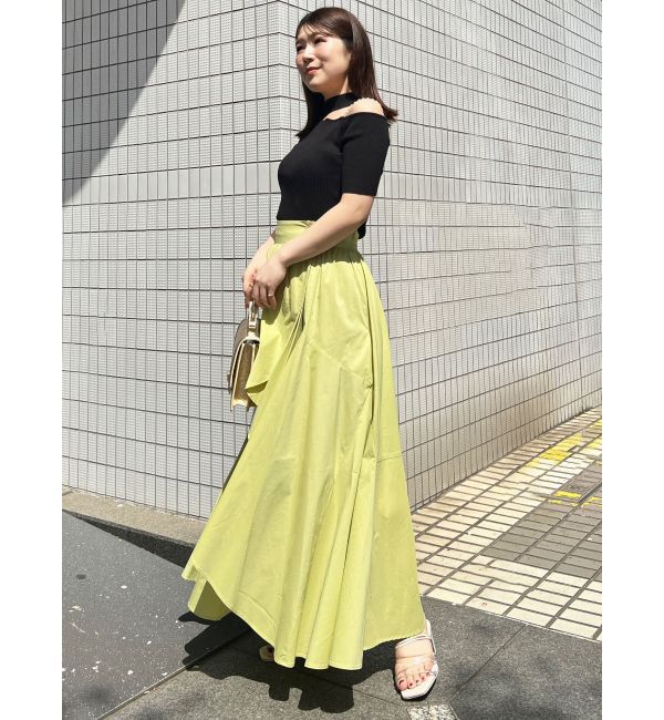 MERCURYDUO「ランダムフレアアシメスカート」|スカート|