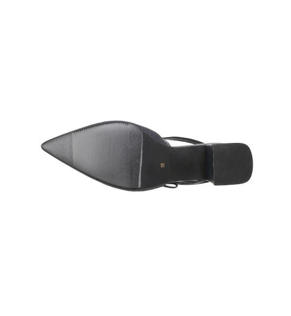 MERCURYDUO「デニムポインテッドミュール」|パンプス|