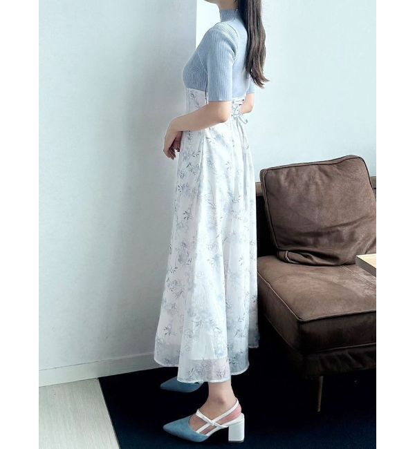 MERCURYDUO「デニムポインテッドミュール」|パンプス|