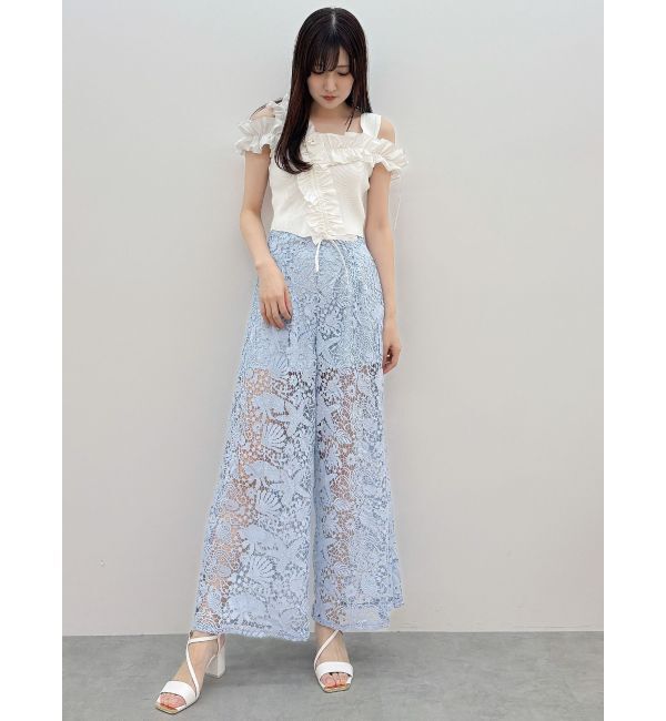 MERCURYDUO「SEA LIFE レースパンツ」|その他|