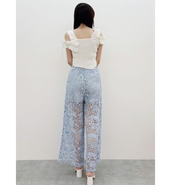 MERCURYDUO「SEA LIFE レースパンツ」|その他|