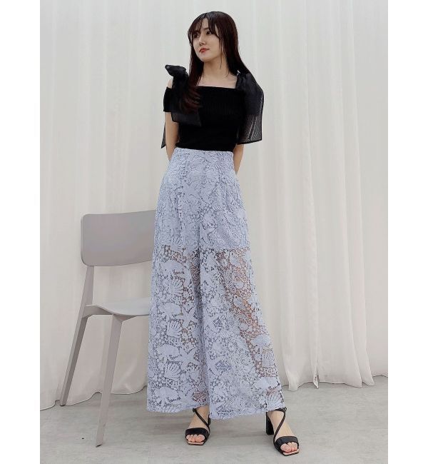 MERCURYDUO「SEA LIFE レースパンツ」|その他|