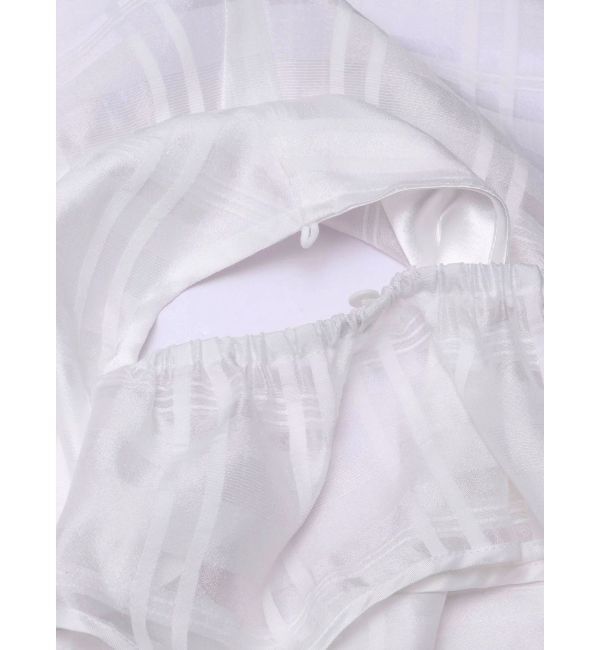 MERCURYDUO「シアーチェックラッフルドッキングワンピース」|ワンピース|