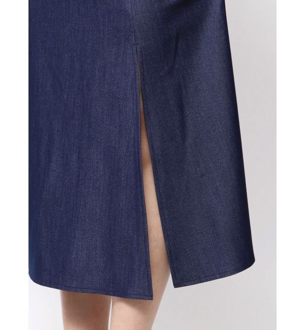 MERCURYDUO「シアーチェックラッフルドッキングワンピース」|ワンピース|