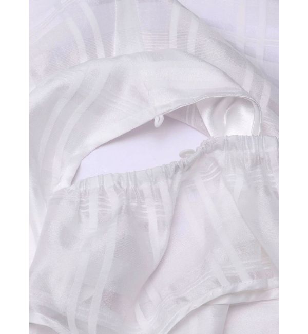 MERCURYDUO「シアーチェックラッフルドッキングワンピース」|ワンピース|