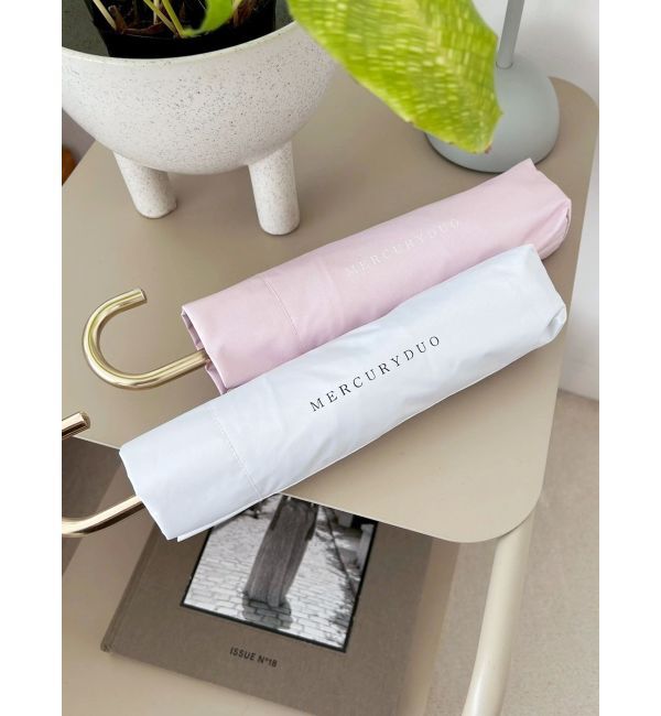 MERCURYDUO「配色ライン折り畳み傘」|傘|