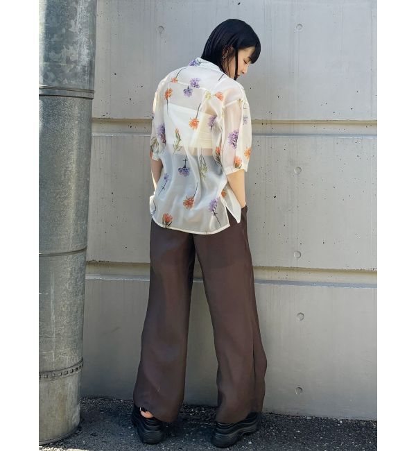 MURUA「シアーワイドパンツ」|その他|