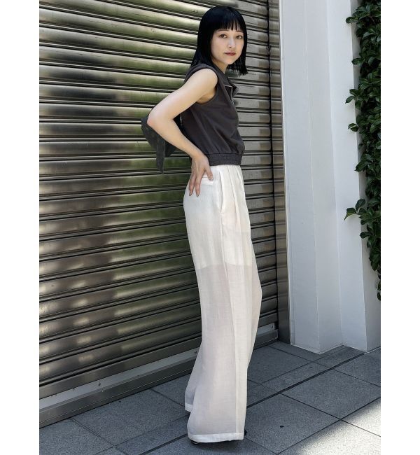 MURUA「シアーワイドパンツ」|その他|