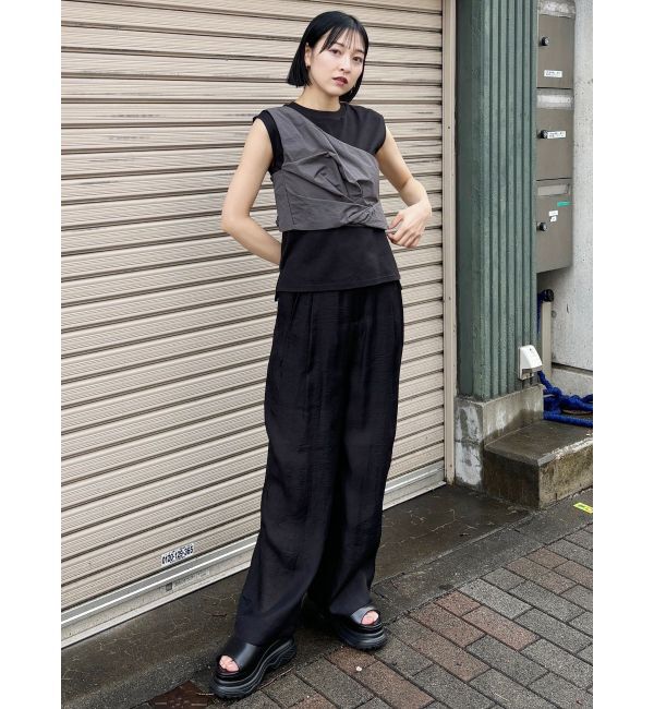 MURUA「シアーワイドパンツ」|その他|