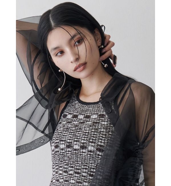 MURUA「ハングボールキャッチピアス」|ピアス|