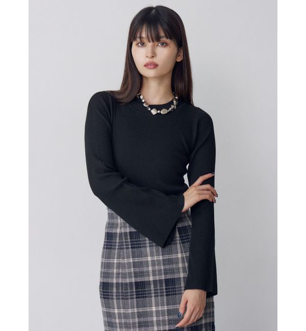 MURUA「フレアスリーブニット」|ニット・セーター|