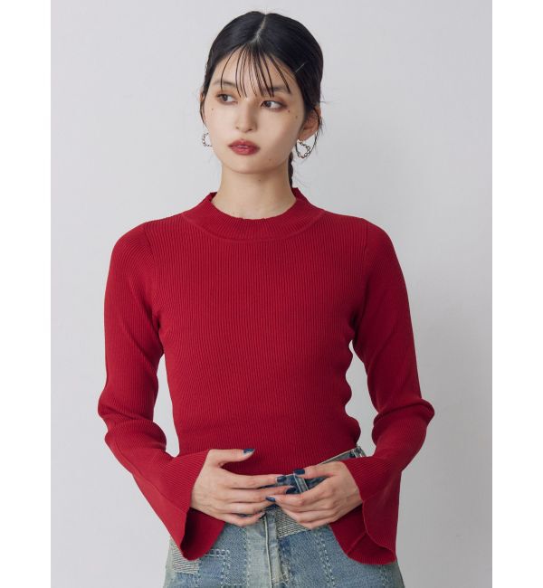 MURUA「フレアスリーブニット」|ニット・セーター|