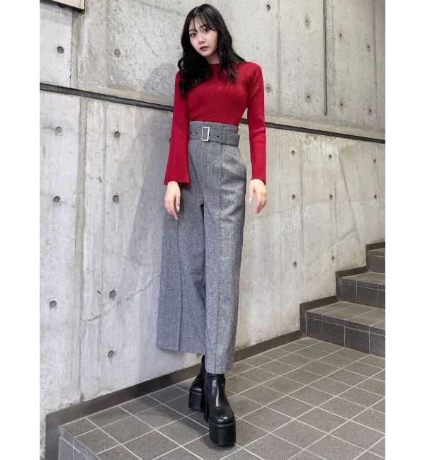 MURUA「フレアスリーブニット」|ニット・セーター|