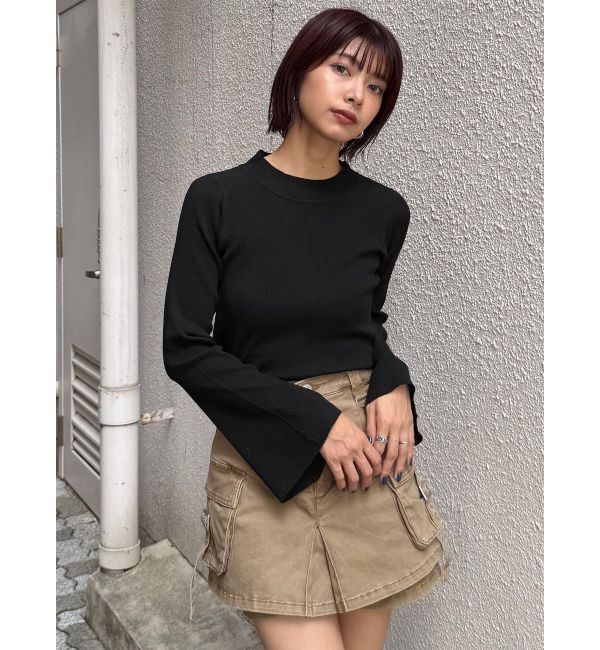 MURUA「フレアスリーブニット」|ニット・セーター|