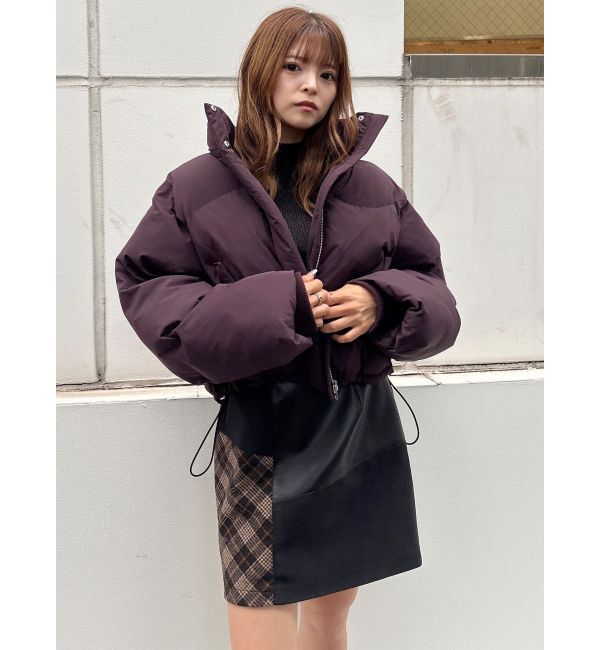 MURUA「ヴィンテージライクパッチワークミニスカート」|スカート|