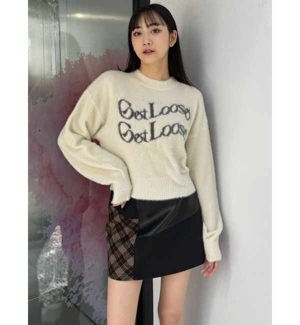 MURUA「ヴィンテージライクパッチワークミニスカート」|スカート|