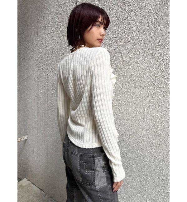 MURUA「カスケードフリルトップス」|Tシャツ・カットソー|