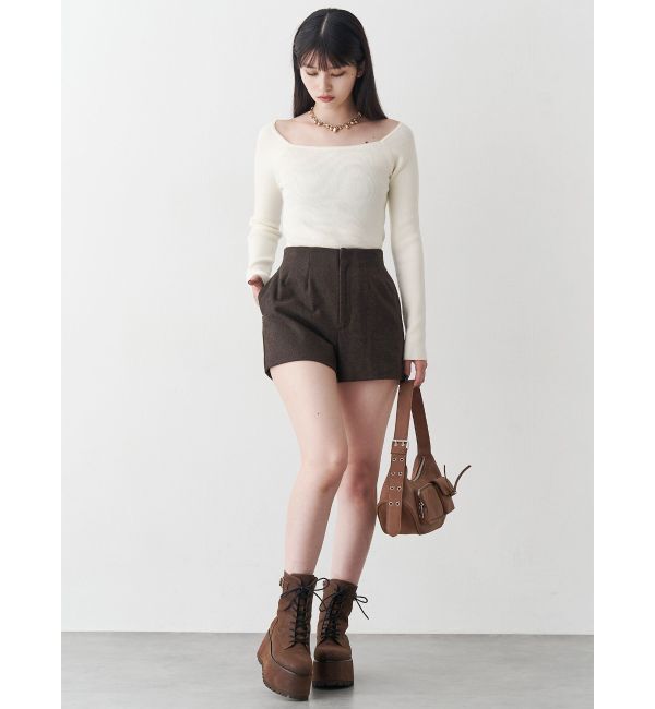 MURUA「ベーシックリブニット」|ニット・セーター|