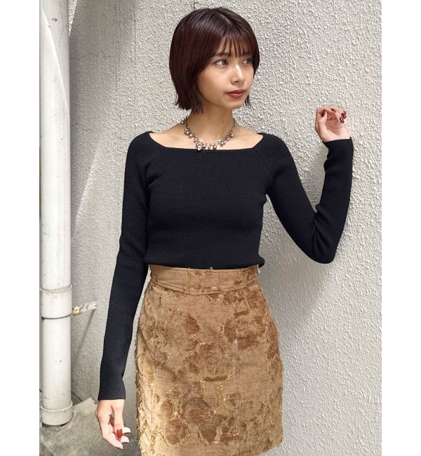 MURUA「ベーシックリブニット」|ニット・セーター|