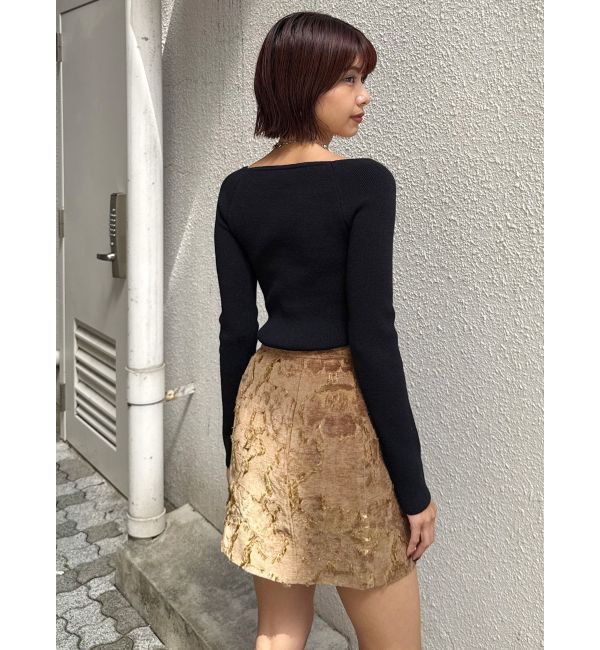 MURUA「ベーシックリブニット」|ニット・セーター|