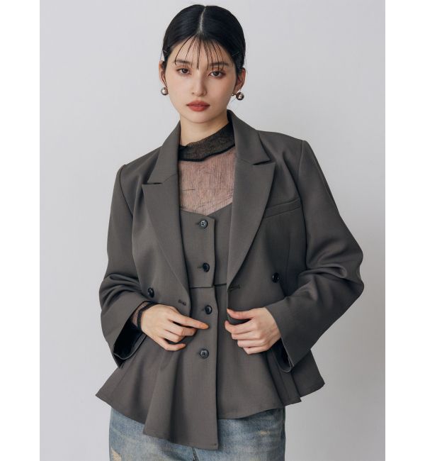 MURUA「プリーツシアーハイネックトップス」|Tシャツ・カットソー|