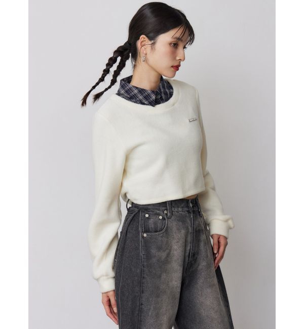 MURUA「チェックカラートップス」|Tシャツ・カットソー|