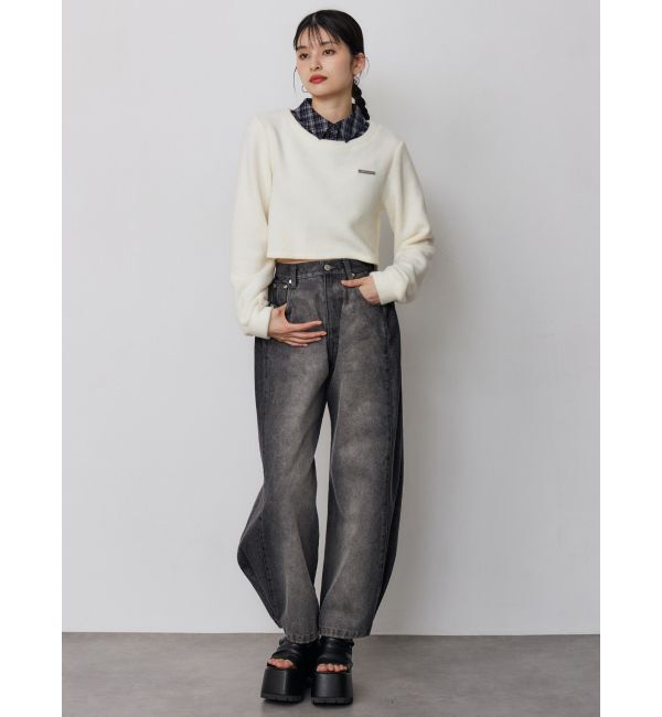 MURUA「チェックカラートップス」|Tシャツ・カットソー|