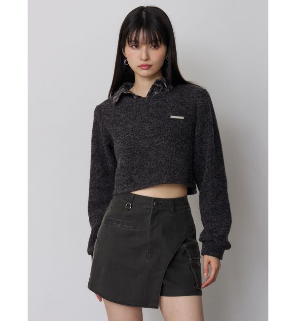 MURUA「チェックカラートップス」|Tシャツ・カットソー|