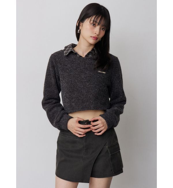 MURUA「チェックカラートップス」|Tシャツ・カットソー|