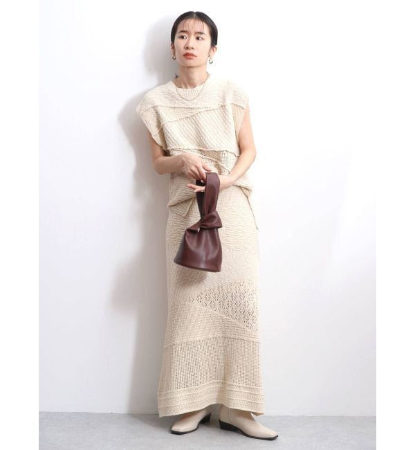 Ungrid「ジャカード編みニットスカート」|スカート|