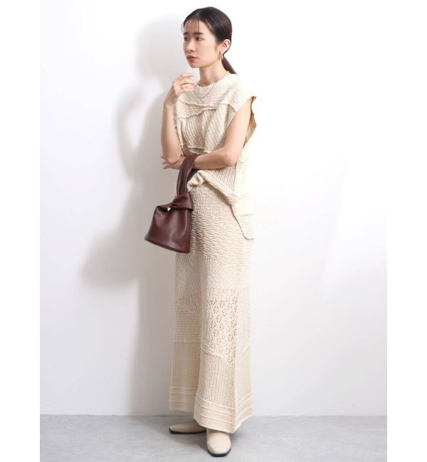 Ungrid「ジャカード編みニットスカート」|スカート|
