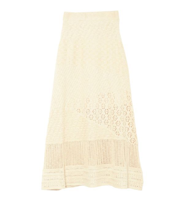 Ungrid「ジャカード編みニットスカート」|スカート|
