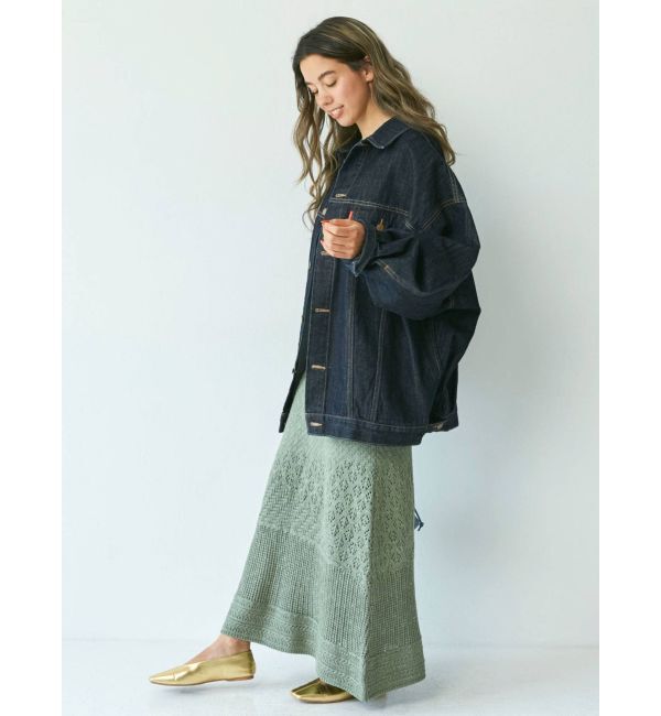 Ungrid「ジャカード編みニットスカート」|スカート|