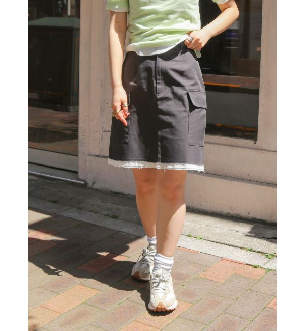 Ungrid「デザインミニスカート」|スカート|