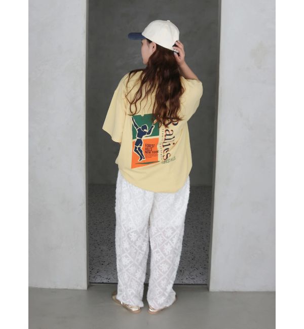 Ungrid「起毛エンブロイダリーラフパンツ」|その他|