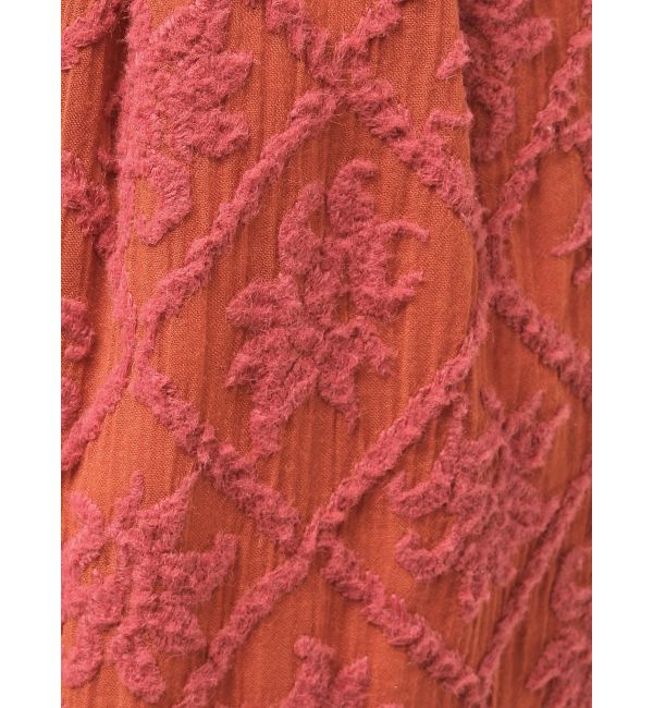 Ungrid「起毛エンブロイダリーラフパンツ」|その他|