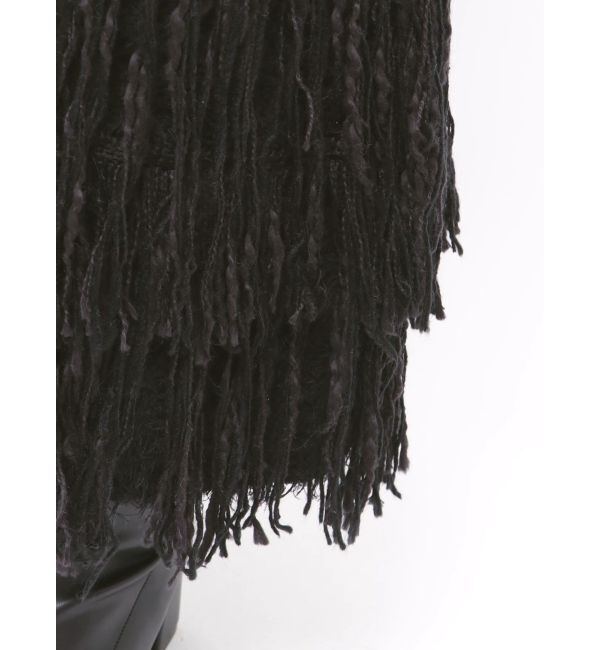 Ungrid「フリンジニットスカート」|スカート|