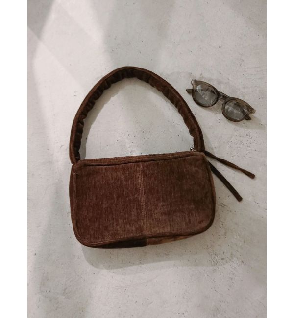 Ungrid「ベロアハンドバッグ」|ハンドバッグ|