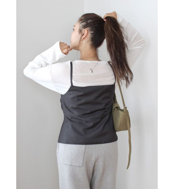 Ungrid「デザインビスチェ」|キャミソール|
